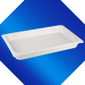 Bac gastronorm Melamin GN1/3 65mmh - Noir